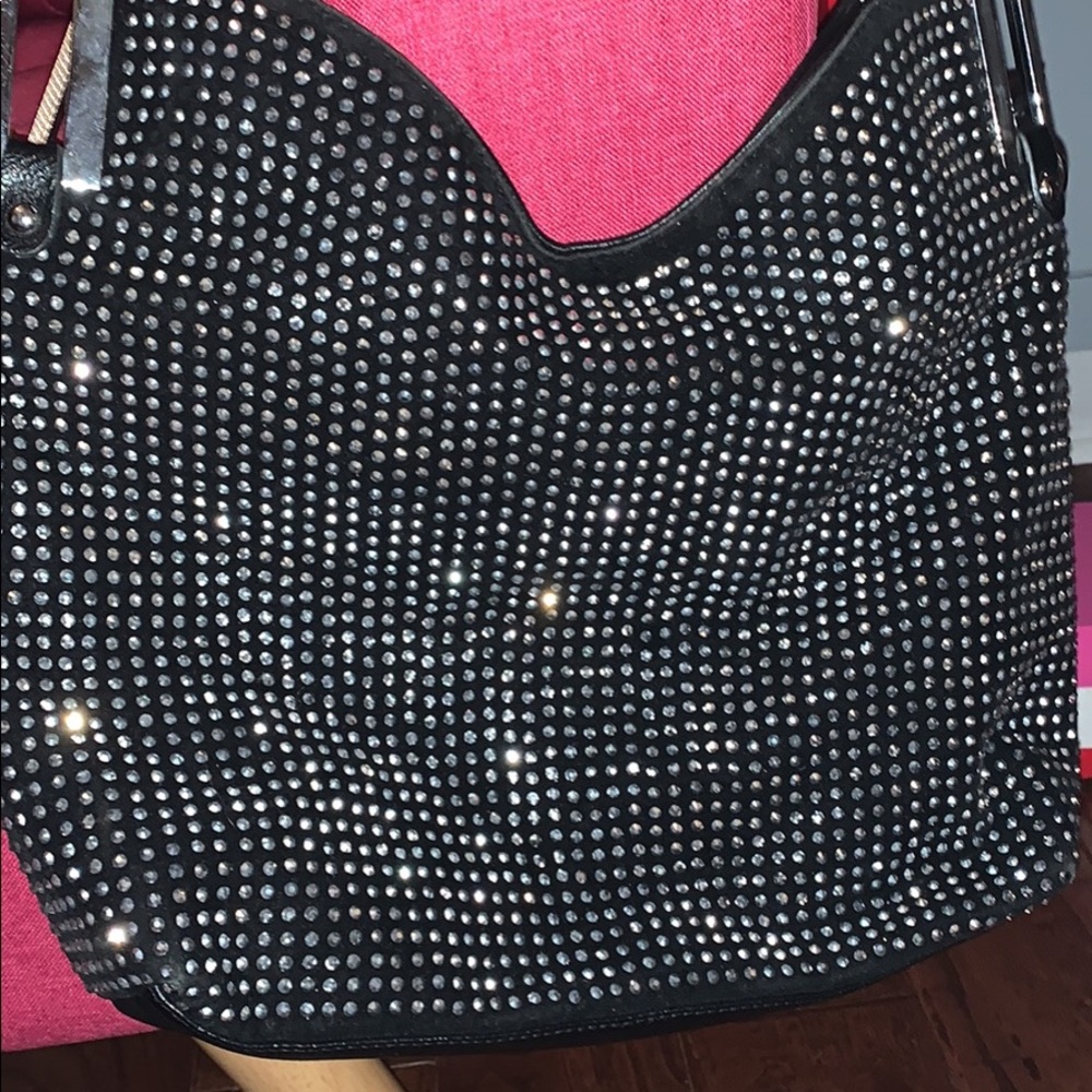 Bling bling sparkly purse and matching wallet